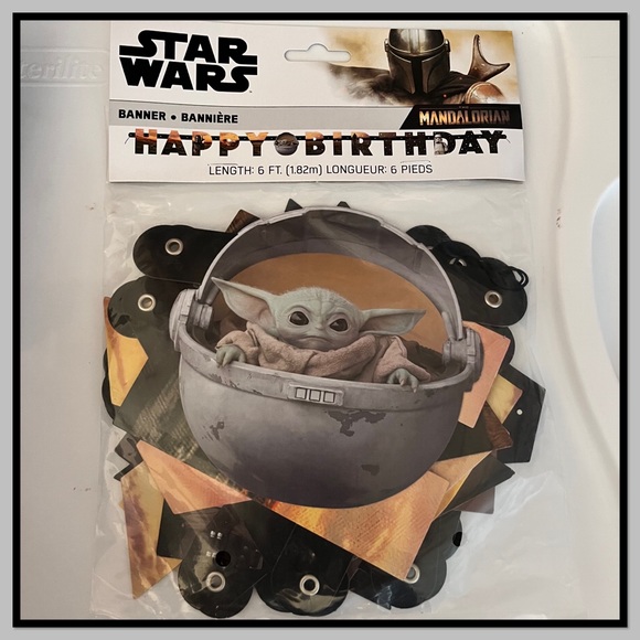 🎬New🎬”STAR WARS YODA Ultimate B-Day Party Pack🎬 - Picture 9 of 11